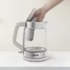Tefal Glass Kettle KI605B30 elektriskā tējkanna 1.7 L 2200 W Pelēka, Sudraba, Caurspīdīga