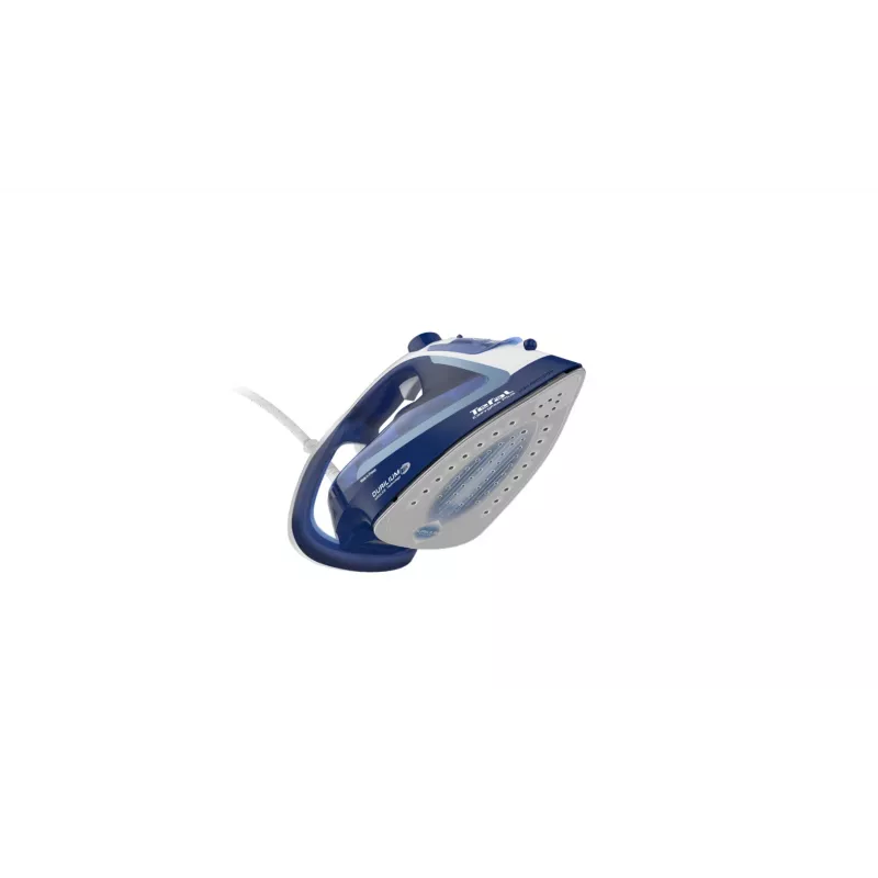 Tefal EasyGliss Plus FV5735 gludeklis sausai un tvaika gludināšanai Durilium zole 2500 W zils, balts