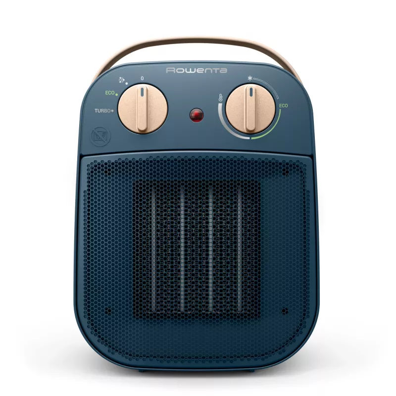 Rowenta My Nomad SO8230F0 elektriskais sildītājs ar ventilatoru, zils, 1800 W