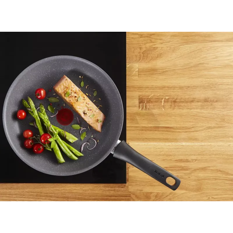 Universālā panna Tefal Healthy Chef G15004 Apaļa 24 cm Pelēka