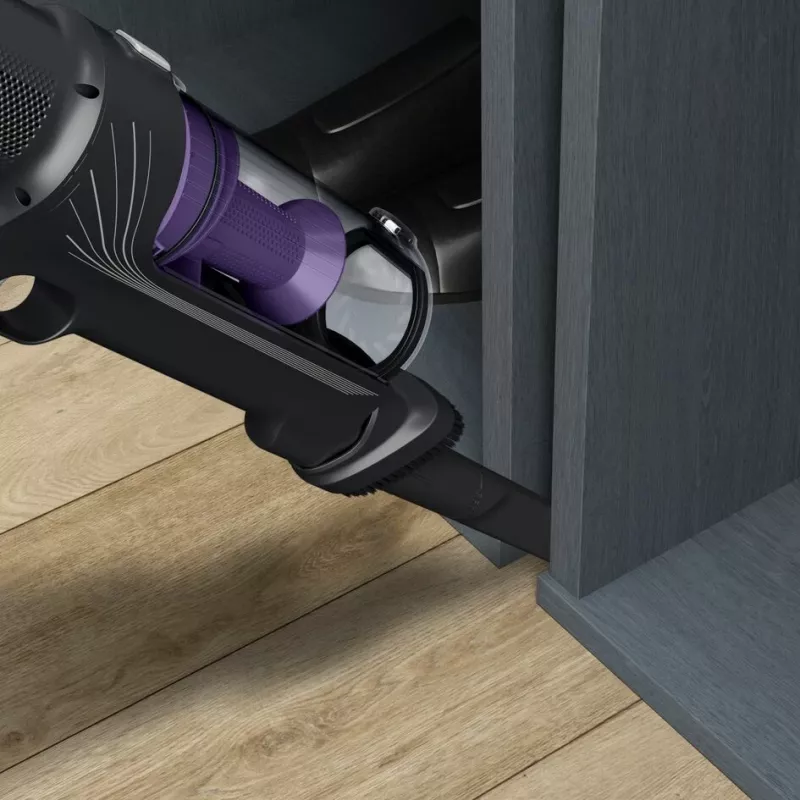 Rowenta RH6A31 2-in-1 kociņu putekļsūcējs ar akumulatoru, bez maisa, 140 W, melns, violets