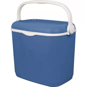 Dzesēšanas kaste Keter High-rise 33 L — 49.8×33.3×41 cm, zila/balta