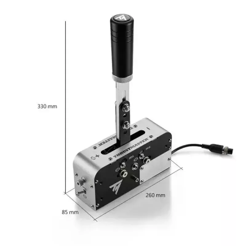 Rokasbremze Thrustmaster 4060306 USB Melns Sudrabs PC PS4 PS5 Xbox