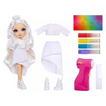 Rainbow High Air Brush & Create modes lelle - Violetas acis