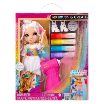 Rainbow High Air Brush & Create modes lelle - Violetas acis