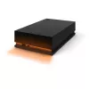 Seagate FireCuda Gaming Hub ārējais cietais disks 8 TB Micro-USB B / USB Type-A / USB Type-C 3.2 Gen 1 (3.1 Gen 1) Melns