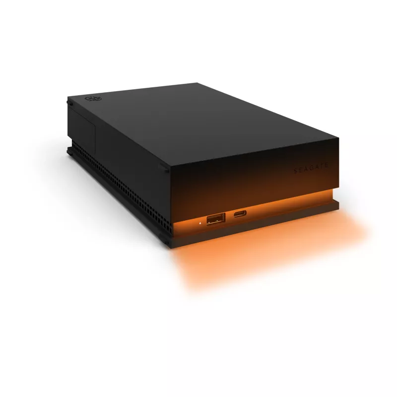 Seagate FireCuda Gaming Hub ārējais cietais disks 8 TB Micro-USB B / USB Type-A / USB Type-C 3.2 Gen 1 (3.1 Gen 1) Melns