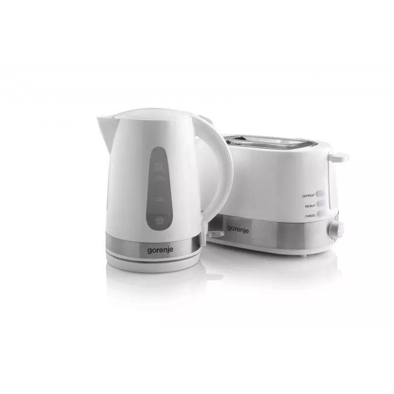 Gorenje K17WE elektriskā tējkanna 1.7 L 2200 W Balta