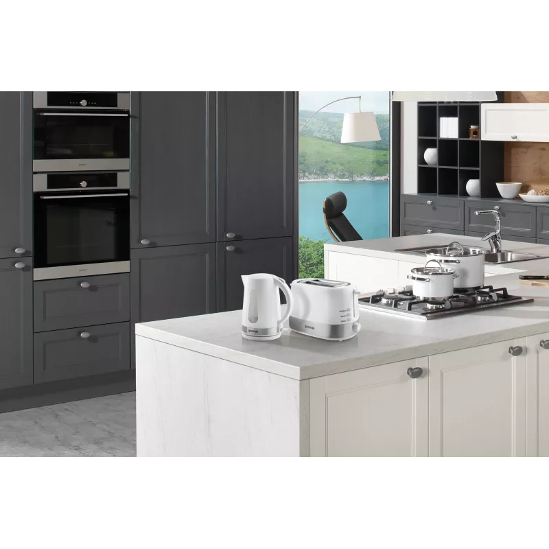 Gorenje K17WE elektriskā tējkanna 1.7 L 2200 W Balta