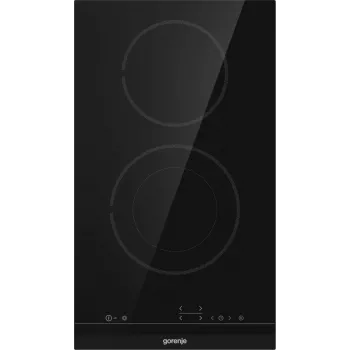Gorenje ECT322BCSC keramiskā plīts virsma, melna, 2 zonas