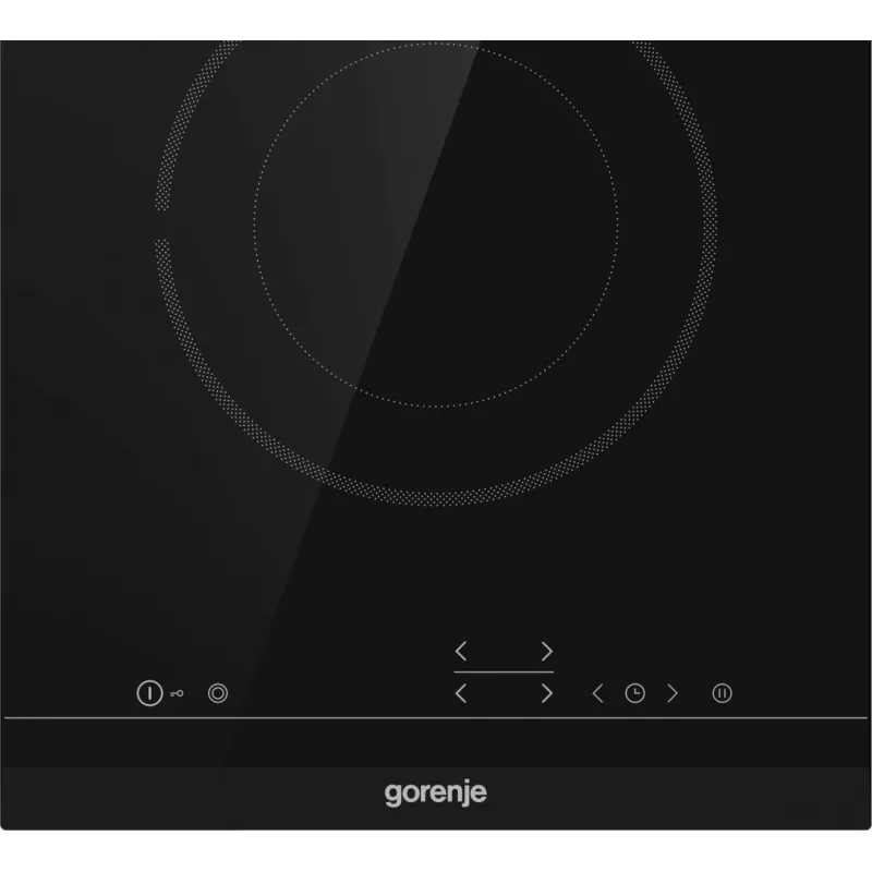 Gorenje ECT322BCSC keramiskā plīts virsma, melna, 2 zonas