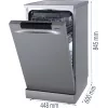 Gorenje GS541D10X Brīvi stāvoša trauku mazgājamā mašīna, 11 komplekti