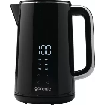 Gorenje K17DWD elektriskā tējkanna 1.7 L 2200 W Melna