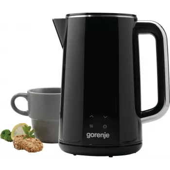 Gorenje K17DWD elektriskā tējkanna 1.7 L 2200 W Melna