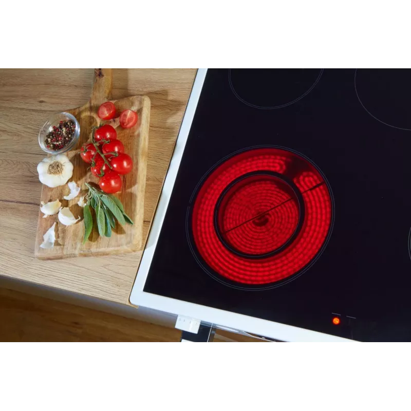 Gorenje GECS6C70XC brīvi stāvoša plīts ar elektrisko spirāles virsmu, nerūsējošais tērauds