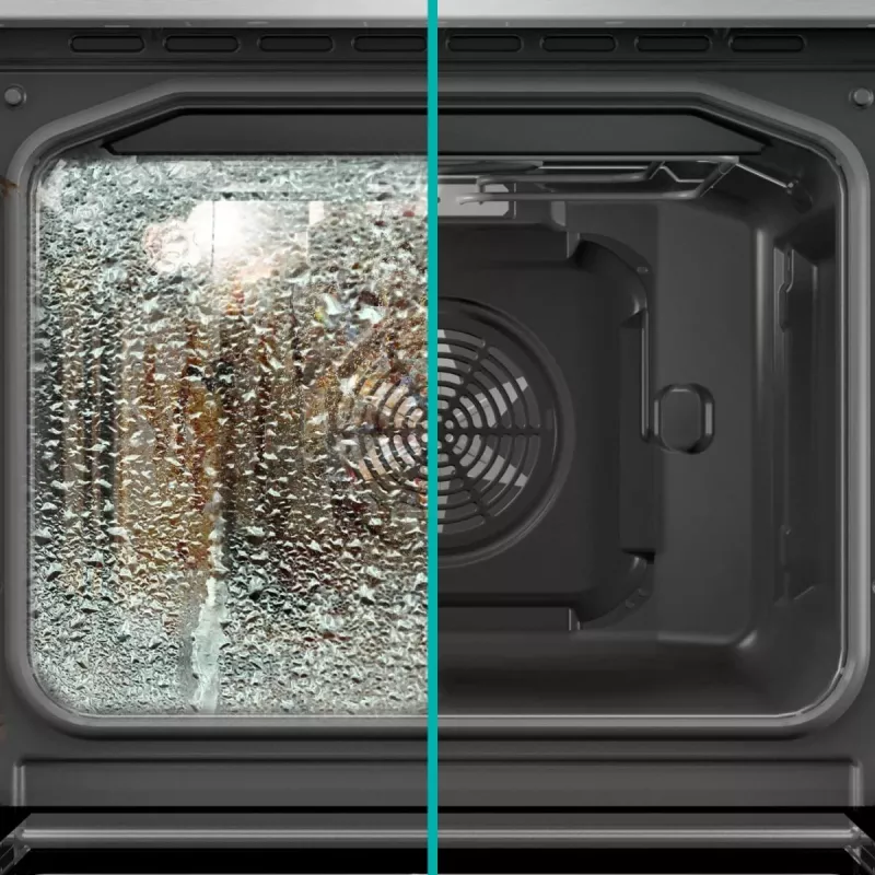 Gorenje GECS6C70XC brīvi stāvoša plīts ar elektrisko spirāles virsmu, nerūsējošais tērauds