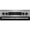 Gorenje GECS6C70XC brīvi stāvoša plīts ar elektrisko spirāles virsmu, nerūsējošais tērauds