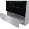 Gorenje GECS6C70XC brīvi stāvoša plīts ar elektrisko spirāles virsmu, nerūsējošais tērauds