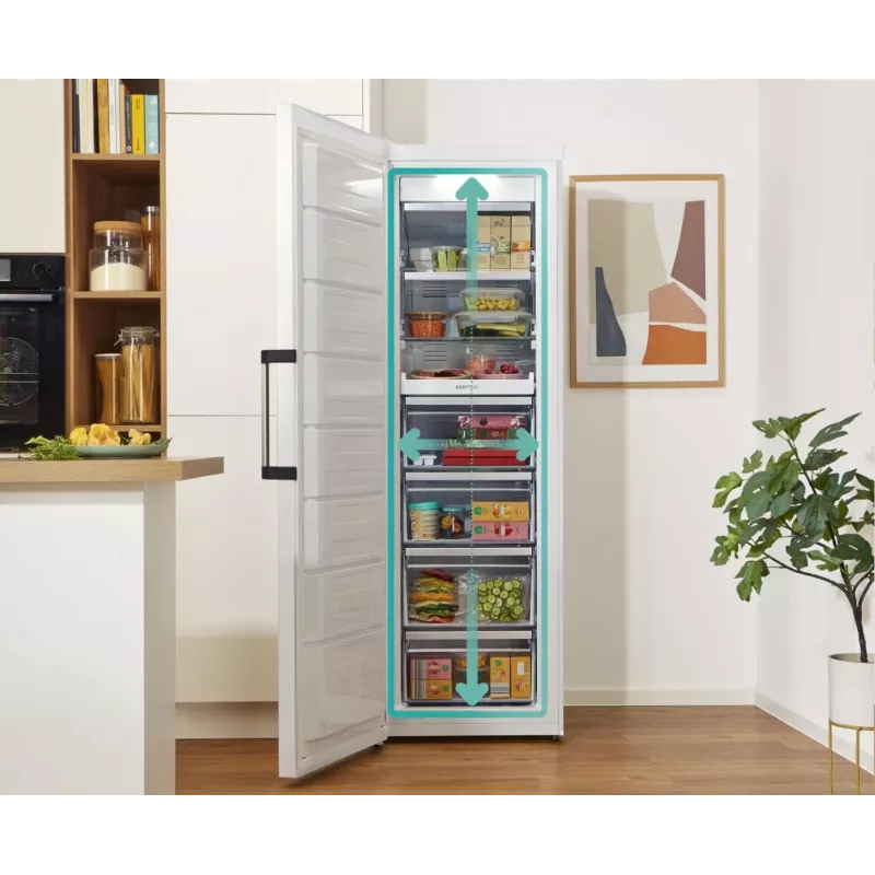 Gorenje FN619EAW6 Brīvi stāvošs saldētavas skapis 280 L Balts