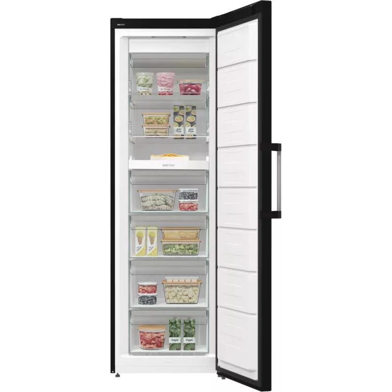 Gorenje G600 Saldētava FN619EABK6 H247B, 280 L, 12.6 kg/24h, SN-N, No Frost sistēma, E, Melna