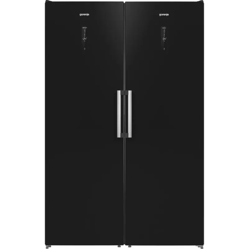 Gorenje G600 Saldētava FN619EABK6 H247B, 280 L, 12.6 kg/24h, SN-N, No Frost sistēma, E, Melna