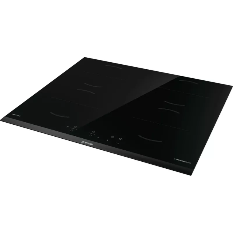 Gorenje GI6401BCE RAL9017 indukcijas plīts virsma, melna, iebūvējama, 59.5 cm, 4 zonas