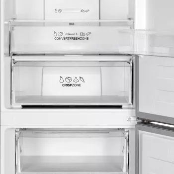Gorenje Kombinētais ledusskapis NRK619CABXL4, 304 L, 6 kg/24h, C klase, Fresh Zone nodalījums, Melns