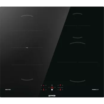 Gorenje GI6421BSC Indukcijas plīts, melna, iebūvējama, 59.5 cm, stikla keramika, 4 zonas