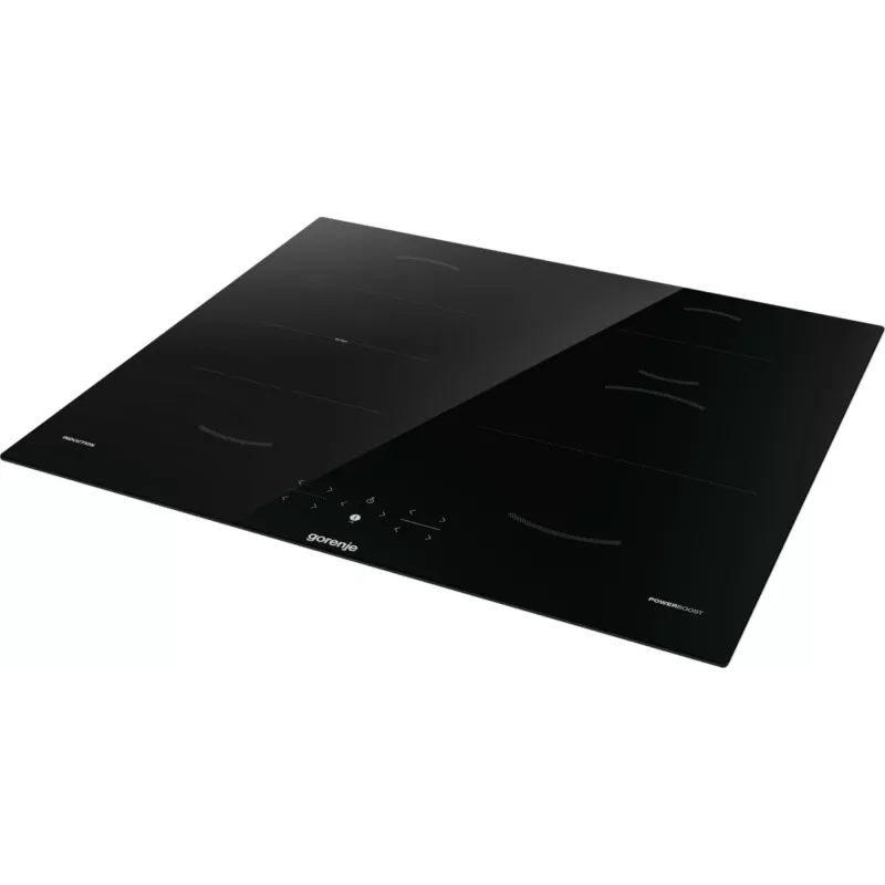 Gorenje GI6421BSC Indukcijas plīts, melna, iebūvējama, 59.5 cm, stikla keramika, 4 zonas