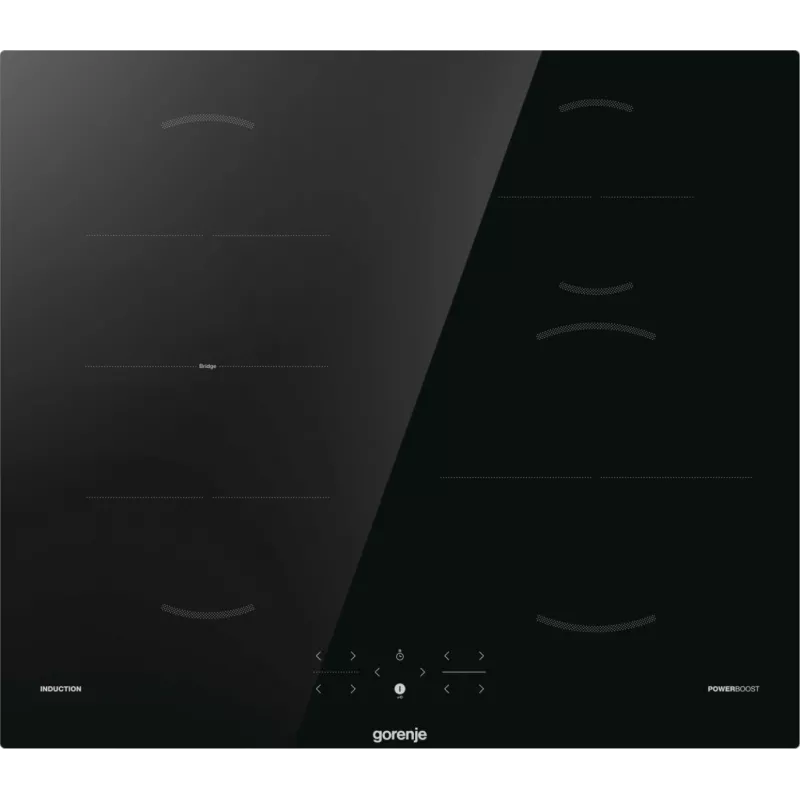 Gorenje GI6421BSC Indukcijas plīts, melna, iebūvējama, 59.5 cm, stikla keramika, 4 zonas