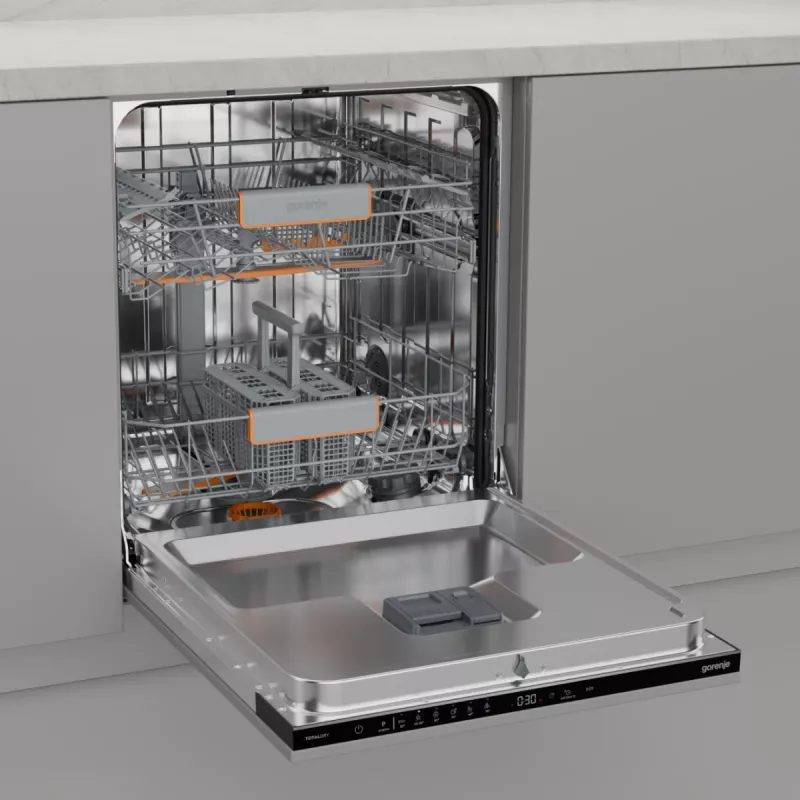 Gorenje GV642C65 Pilnībā iebūvējamā trauku mazgājamā mašīna, 14 komplekti