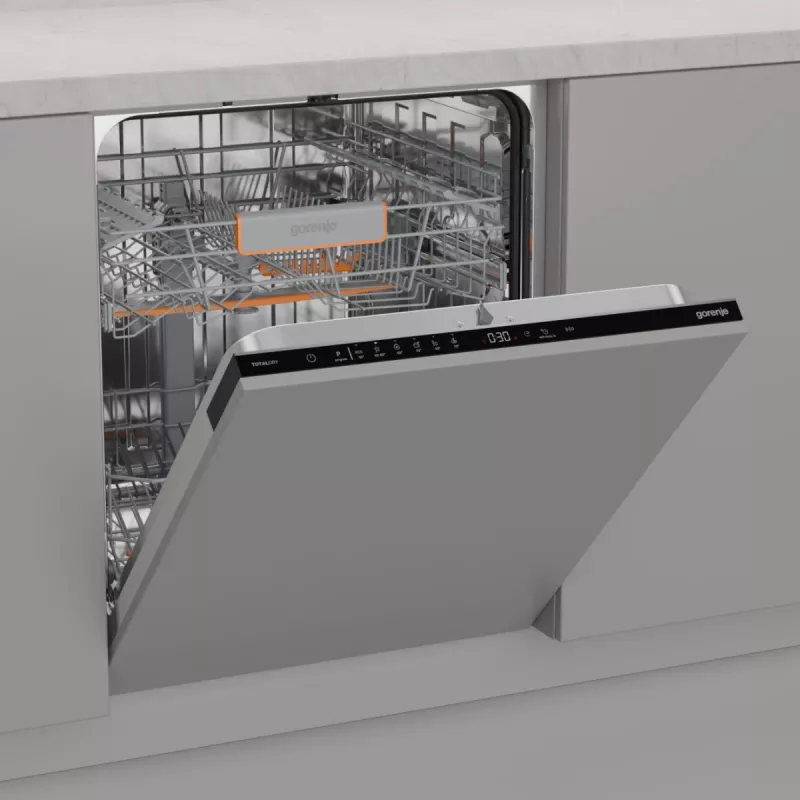 Gorenje GV642C65 Pilnībā iebūvējamā trauku mazgājamā mašīna, 14 komplekti