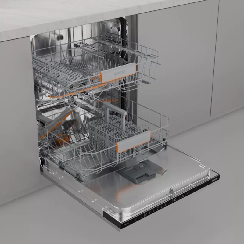 Gorenje GV642C65 Pilnībā iebūvējamā trauku mazgājamā mašīna, 14 komplekti