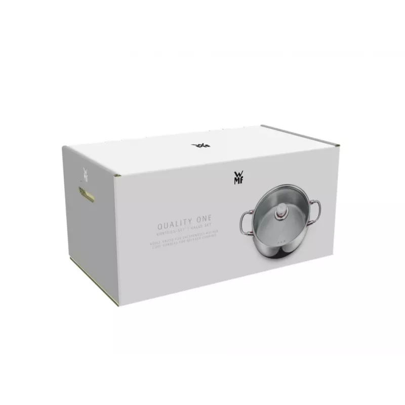WMF Quality One 07.7455.6380 katlu komplekts 9 gab.