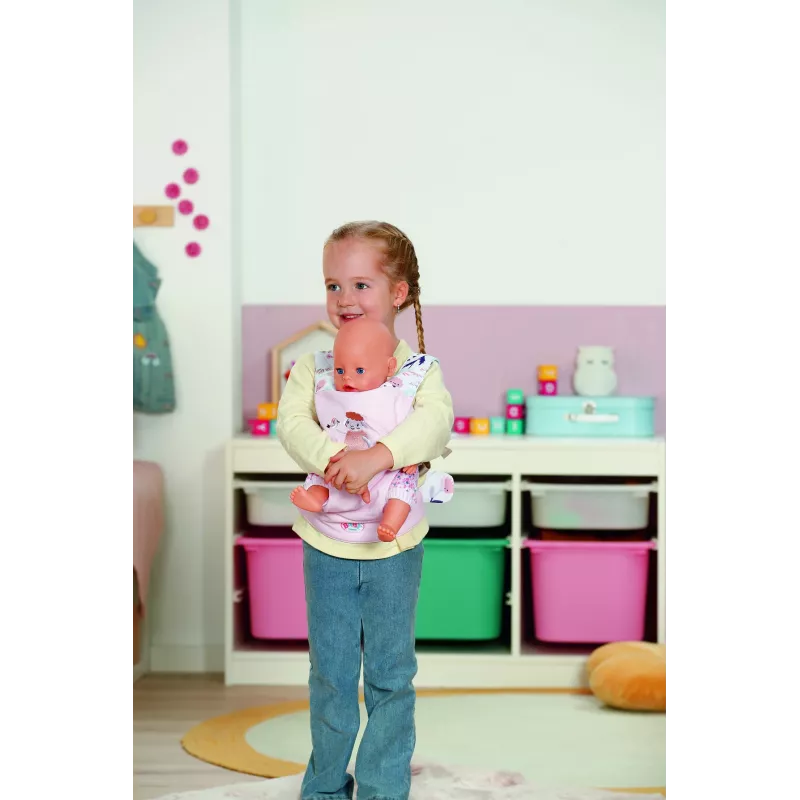 BABY born Baby Carrier Flower bērnu ratiņi lellēm
