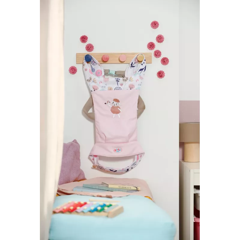 BABY born Baby Carrier Flower bērnu ratiņi lellēm