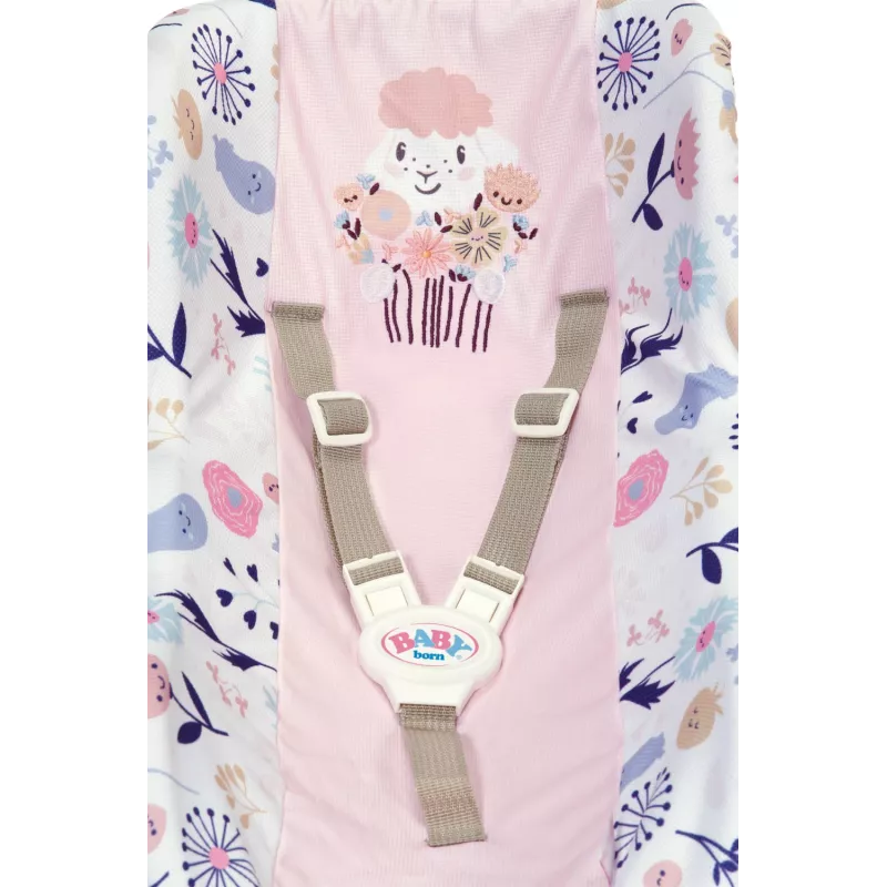 BABY born Comfort Seat Flower – ceļojumu sēdeklītis lellēm