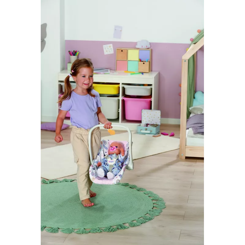 BABY born Comfort Seat Flower – ceļojumu sēdeklītis lellēm