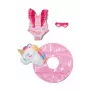 BABY born Swim Set Unicorn 43cm - lelles peldkostīms ar vienradža tēmu