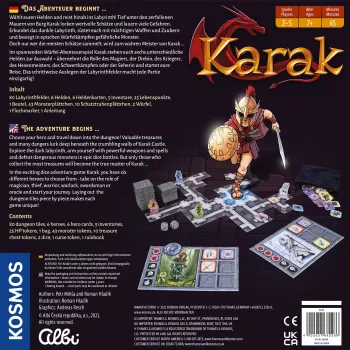 Galda spēle Kosmos Karak — lomu spēle