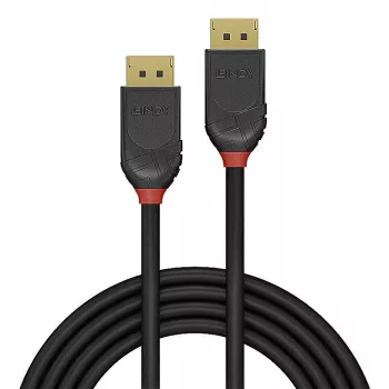 Lindy 36520 DisplayPort kabelis 1 m Melns