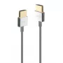 Lindy Ultra High Speed HDMI Slim kabelis 0.5m, balts
