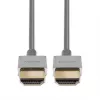 Lindy Ultra High Speed HDMI Slim kabelis 0.5m, balts