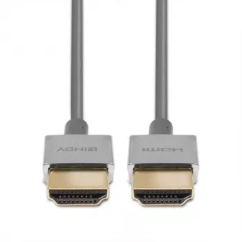 Lindy Ultra High Speed HDMI Slim kabelis 0.5m, balts