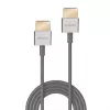 Lindy Ultra High Speed HDMI Slim kabelis 1m, balts