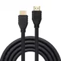 Lindy 3m Elastīgs HDMI Kabelis 4K60Hz, 3 m, HDMI A (Standarta), HDMI A (Standarta), 18 Gbit/s, Melns
