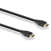 Lindy 3m Elastīgs HDMI Kabelis 4K60Hz, 3 m, HDMI A (Standarta), HDMI A (Standarta), 18 Gbit/s, Melns
