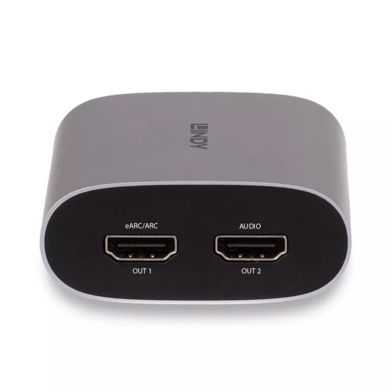 Lindy 4K60 HDMI eARC audio ekstraktors, Micro-USB B