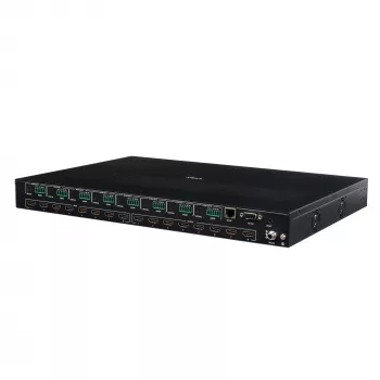 Lindy 38434 8x8 HDMI 4K60 Multi-View matricas pārslēdzējs ar video sienas mērogošanu