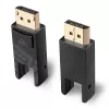 Lindy 40m šķiedru optikas hibrīda Mini DisplayPort 1.4 kabelis ar noņemamiem DP savienotājiem